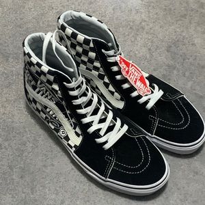 Sk8 Hi checkerboard